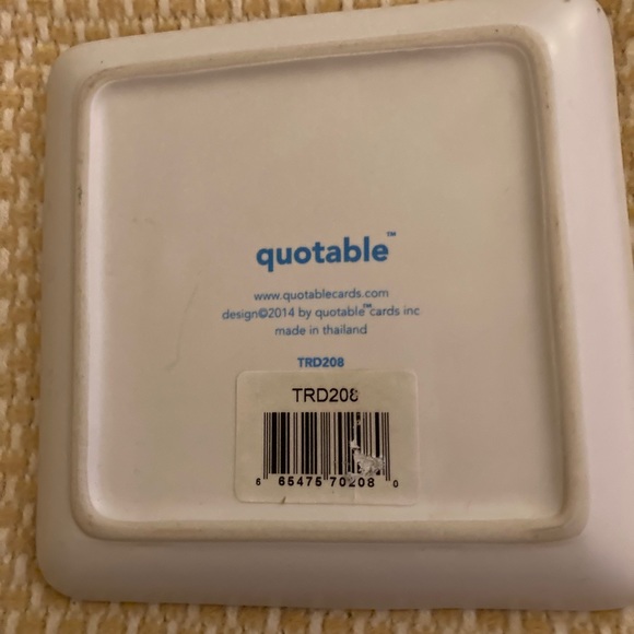 Vivian Greene quotable ceramic stonewear   dish - Picture 2 of 2